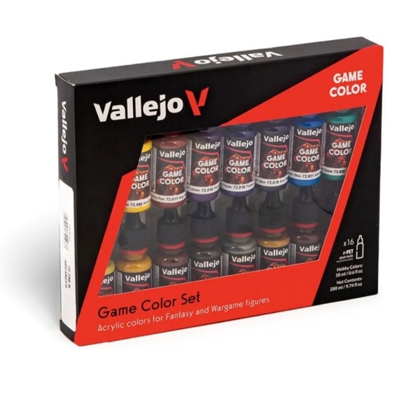 Vajello Other - Game Color Set Advanced - Acrylic Paints for Fantasy Figures